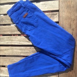 Joe’s Jeans, bright blue, size 28